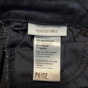 paige vertigo ankle size 28